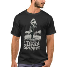 Beach Bar Dead Skipper Tee - Tropisk Kul