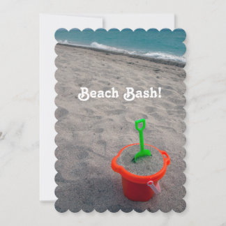 Beach Bash Inbjudningar