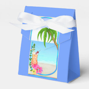 Beach Bassäng Party Goodie Treat Favoritbox Presentaskar