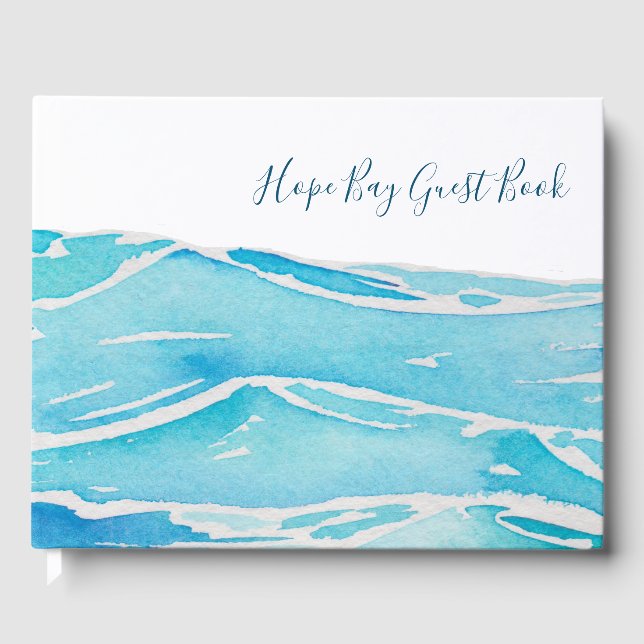 Beach Bay Bed & Breakfast Rental Namnteckning Gästböcker (Framsida)