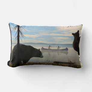 Beach Bears Lumbarkudde
