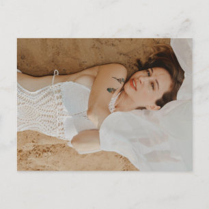 Beach Beauty Photo Postcard Vykort