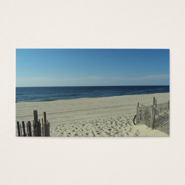 Beach Beauty Visitkort (Framsidan)
