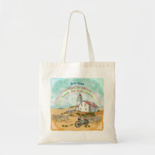 Beach Bike Lighthouse Tygkasse