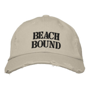 Beach-bindning Broderad Keps