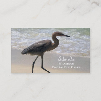 Beach Bird Visitkort