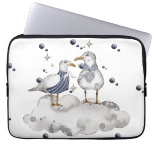Beach Birds Laptop Fodral