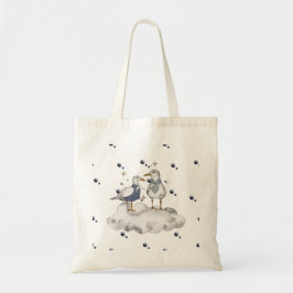 Beach Birds Tygkasse