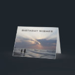 BEACH BIRTHDAY ÖNSKEMÅL FÖR DEN BÄSTA ÄNNU HELGKORT<br><div class="desc">DEN HÄR KOPPLINGEN PÅ BATTEN SKICKAR BIRTHDAY ÖNSKEMÅL FÖR DEN "BÄSTA GÅNGEN"</div>