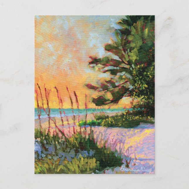 Beach Bistro-vykort Vykort (Framsida)