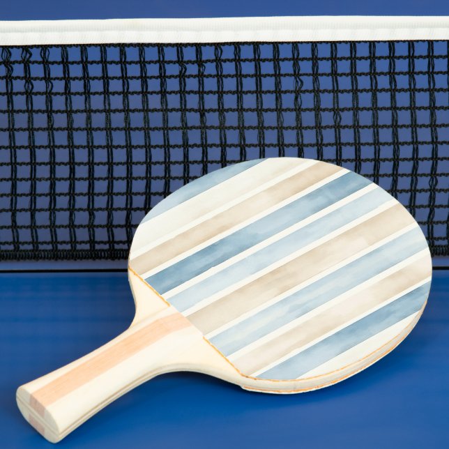 Beach Blå Krämränder Pingisracket (Insitu)