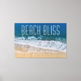 Beach Bliss Handflatan Kusten Tropical Dream Anpas Canvastryck