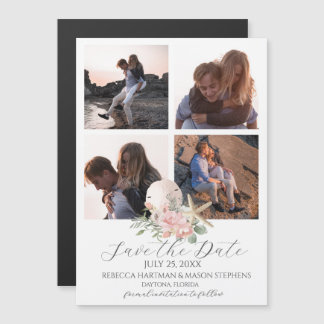 Beach Blommigt Sand Dollar and Starfish Multi Phot