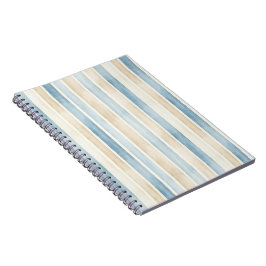 Beach Blue Cream Rand Anteckningsbok