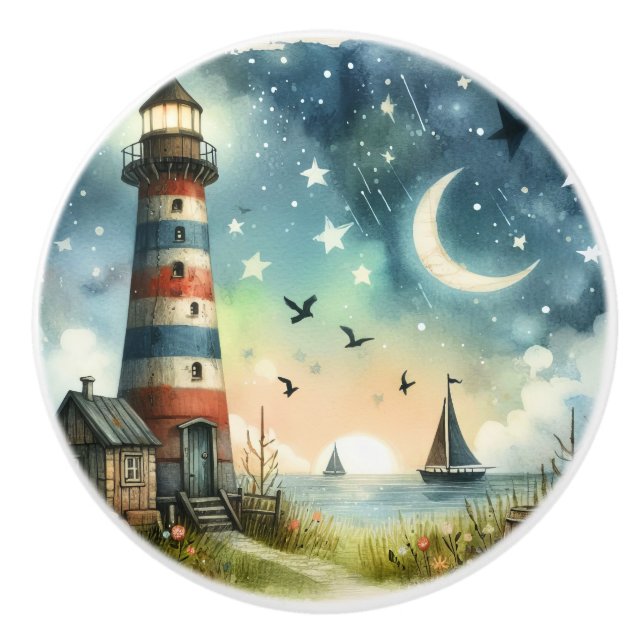 Beach Blvd. Beach Ceramic Knobs Knopp (Framsidan)