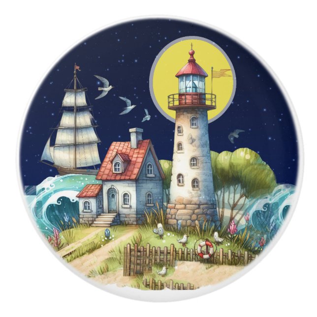 Beach Blvd. Beach Ceramic Knobs Knopp (Framsidan)