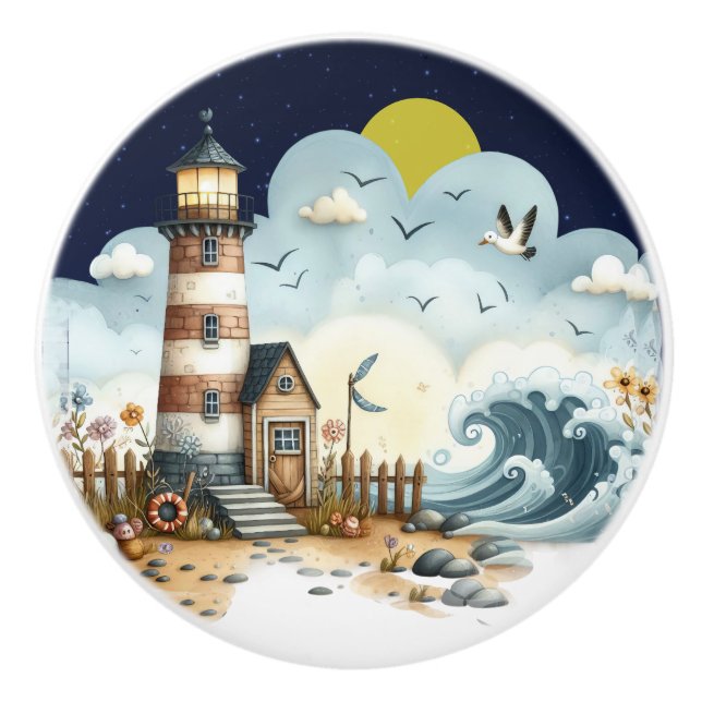 Beach Blvd. Beach Ceramic Knobs Knopp (Framsidan)