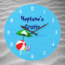 Beach Boll Bassäng Leksak Anpassningsbar  Clock Wh