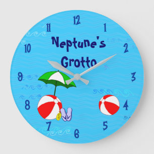 Beach Boll Bassäng Leksaker Anpassningsbar Clock Stor Klocka