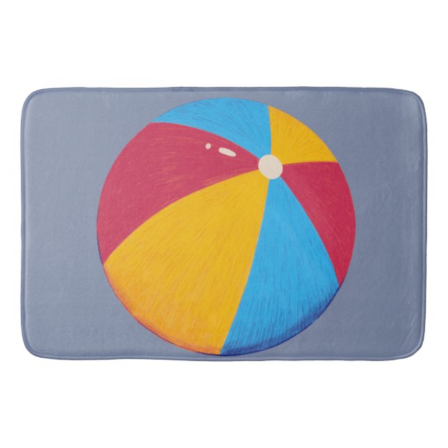 Beach Boll Bath Mat Badrumsmatta (Framsidan)