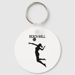 Beach Boll Nyckelring