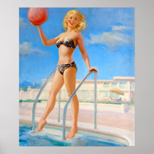 Beach Boll Poster
