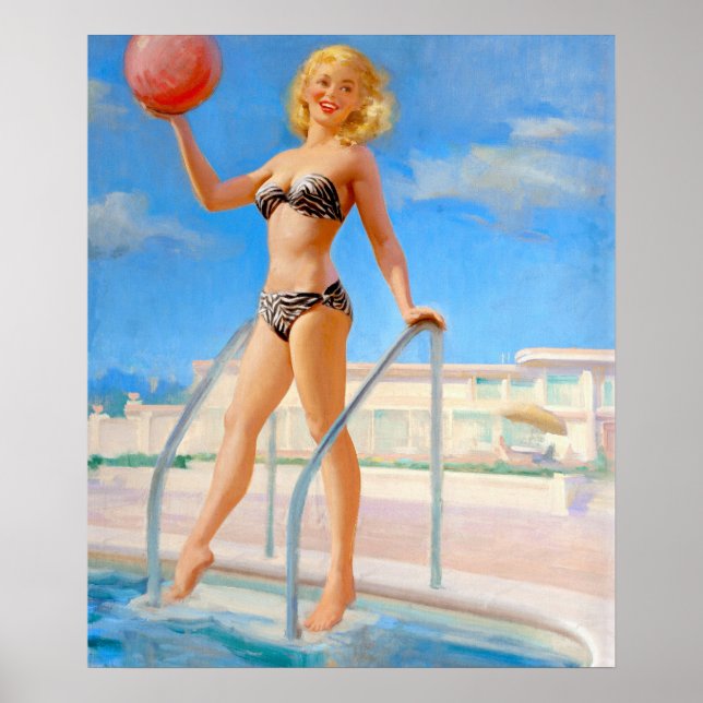 Beach Boll Poster (Framsidan)