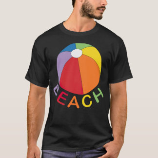 Beach boll, semester på havsviken t shirt
