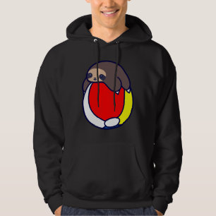 Beach Boll Sloth Hoodie