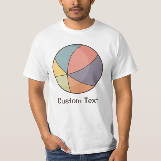 Beach Boll T Shirt (Framsida)