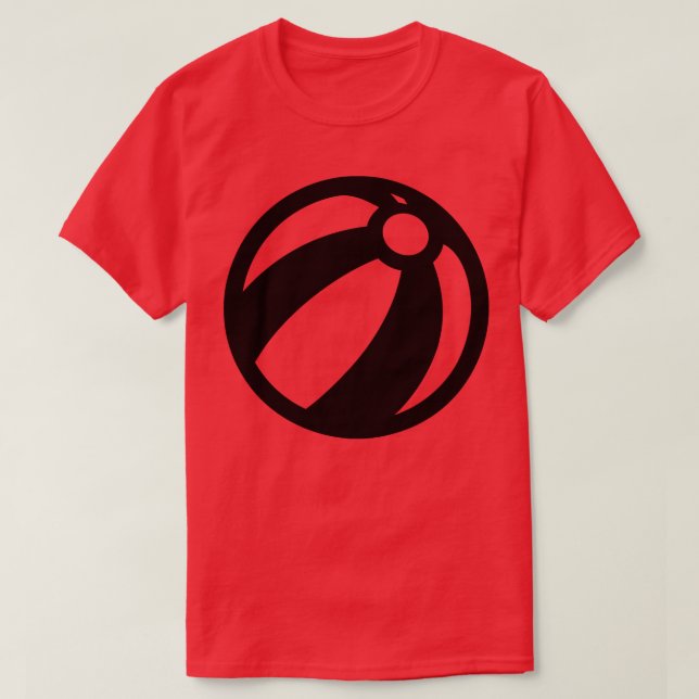 Beach Boll T Shirt (Design framsida)