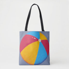 Beach Boll Tote Bag Tygkasse