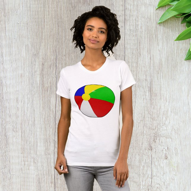 Beach Boll Womens T-Shirt (Skapare uppladdad)
