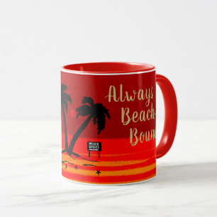 Beach Bound! Blazing Sunset Mugg