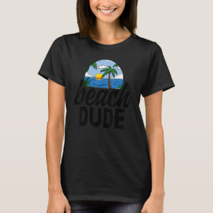 "Beach Boy Women Beach Äventyr Kärlek Sunrise" T Shirt