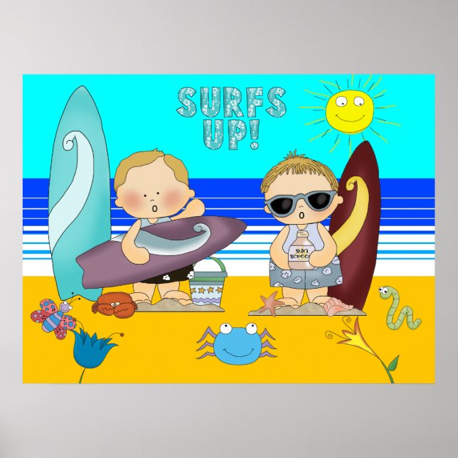 Beach Boys Barnens barn Poster (Framsidan)