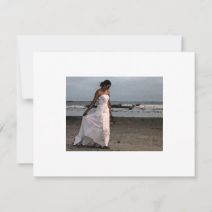 Beach Bride-inbjudan Inbjudningar