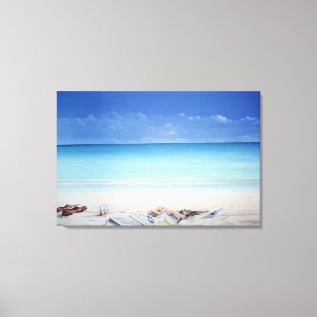 Beach Broker Canvastryck (Framsida)