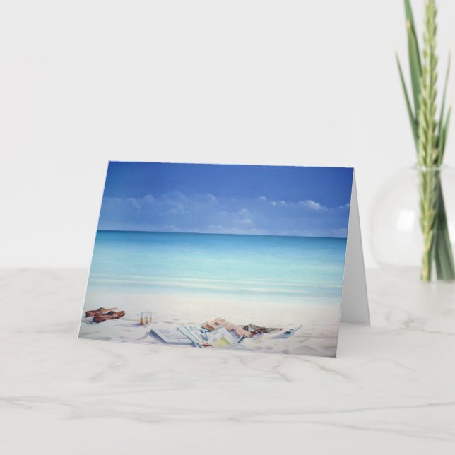 Beach Broker Helgkort (Framsida)