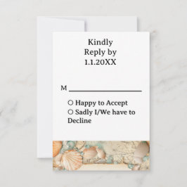 Beach bröllopsseashar 2 OSA kort