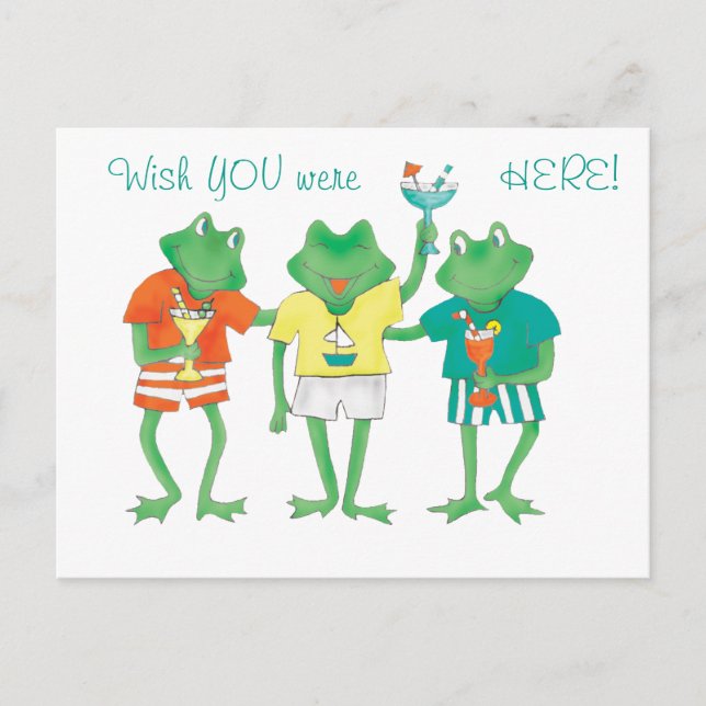 Beach Buddies Vykort (Framsida)