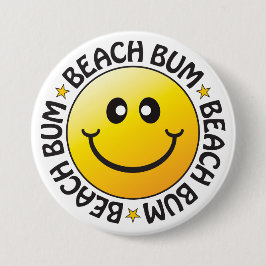 Beach Bum Badge Knapp