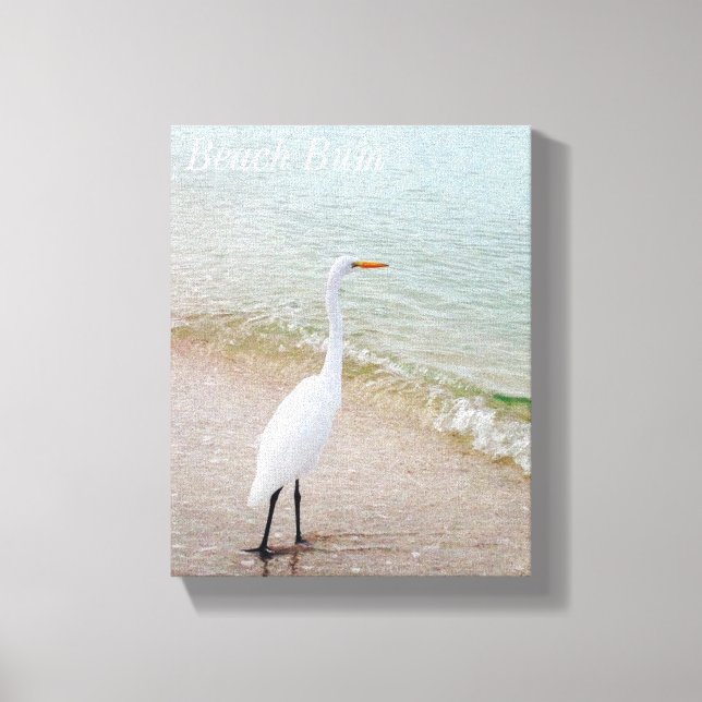 Beach Bum Bird Canvas (Framsida)