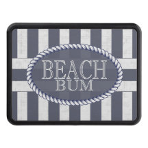 Beach Bum Bold Nautical Rand med Monogram