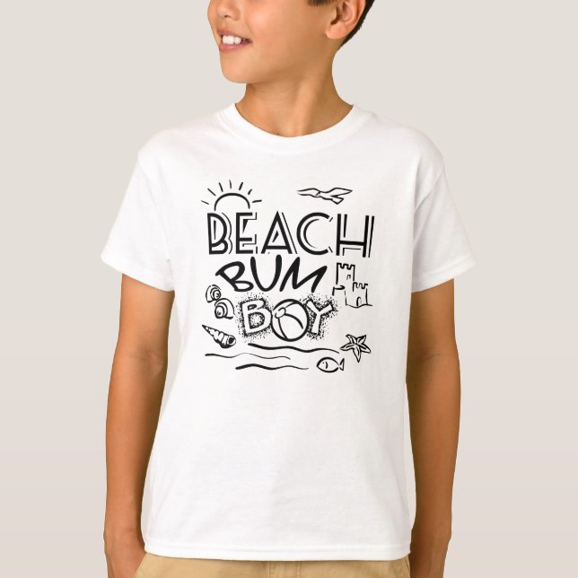 Beach Bum Boy Tröja (Framsida)