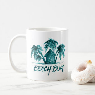 Beach Bum Coffee Mugg
