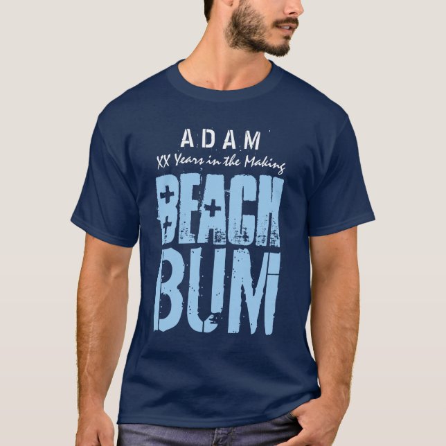 Beach Bum for Birthday eller Any Tillfälle A02 Tröja (Framsida)