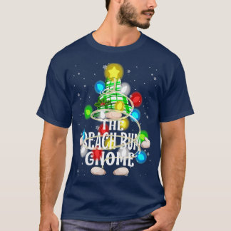 Beach Bum Gnome Julmatchande familjeföretag T Shirt
