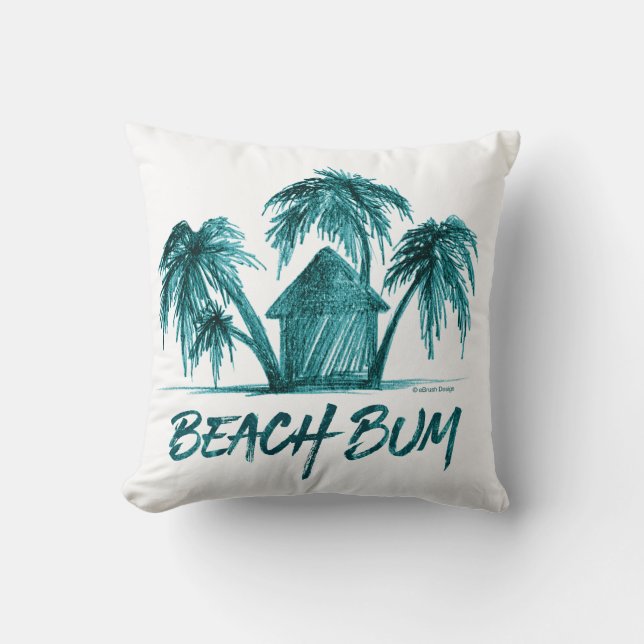 Beach Bum Kudde (Framsida)