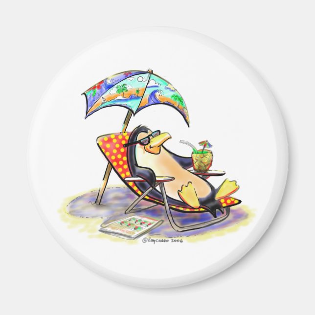 Beach Bum Magnet (Framsidan)